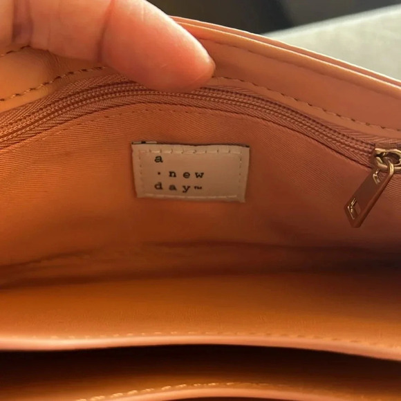 A new day alligator print detachable crossbody bag pink - Picture 5 of 5